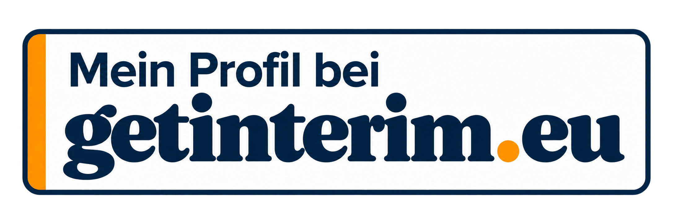 Mein Profil bei getinterim.eu